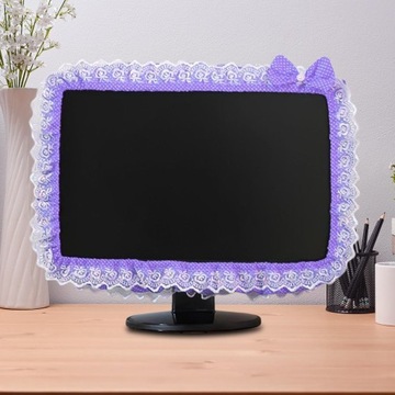 Защитный чехол для корпуса компьютера, кружевной, от 23 до 26 дюймов, фиолетовый