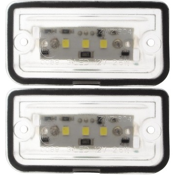 MERCEDES W203 CLK W209 PODSVÍCENÍ TABULKY SPZ LED
