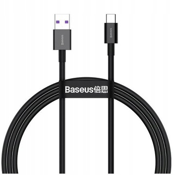 Кабель Baseus USB-A на USB-C, 66 Вт, 6 А, 2 м, шнур