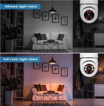 Камера с лампочкой 360 градусов Wi-Fi для улицы, камера