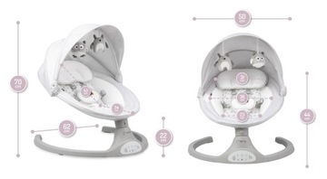 Качалка, электрические качели, ПИЛОТ 9 КГ