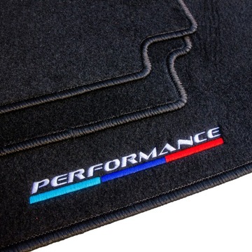 Велюровые коврики для BMW Различные модели ВЫШИВКА