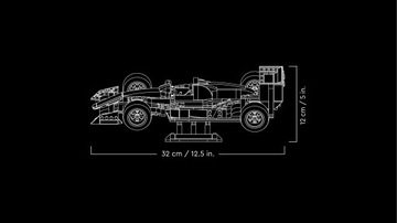 LEGO ICONS 10330 MCLAREN F1 MP4/4 И АЙРТОН СЕННА