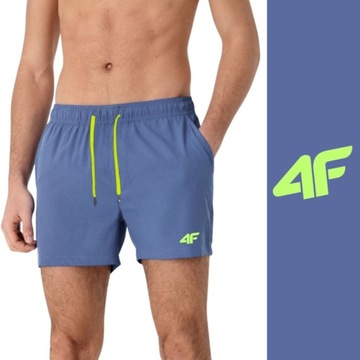 SPODENKI MĘSKIE 4F SZORTY KĄPIELÓWKI SPORTOWE NA BASEN PLAŻOWE