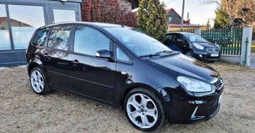 Ford C-MAX I 1.8 Duratec 125KM 2008 Ford C-MAX BENZYNA nawigacja GRZANA PRZEDNIA SZYBA pol skora okazja, zdjęcie 9