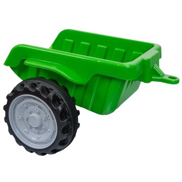 TRAKTOR NA AKUMULATOR Z PRZYCZEPĄ DLA DZIECI TRAKTOREK POJAZD PRZYCZEPKA ZI