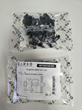 CARSO NIT O 7 MM DO FORD W716510-S300 10