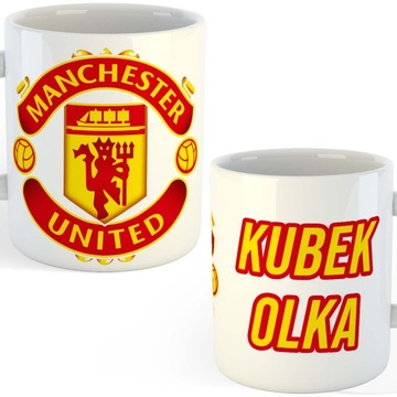 KUBEK MANCHESTER UNITED PREZENT IMIĘ WZORY