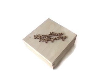 Деревянная копилка ДЕКУПАЖ ЭКО деревянная шкатулка