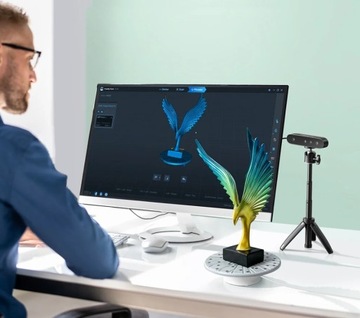 НОВЫЙ 3D СКАНЕР CREALITY 2024 CR-Scan FERRET SE, Цветное сканирование