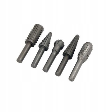 TARNIKI TRZPIENIOWE FREZY DO DREWNA 5 szt