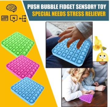 STRESS PUSH POP-IT BUBBLE FIDGET TOYS КОЛЕСО ГАЛАКТИКИ