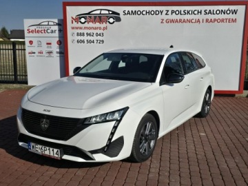 Peugeot 308 III SW 1.5 BlueHDi 130KM 2022 Peugeot 308 SW 1.5 Blue HDi 130KM Salon Polska Finansowanie Zamiana FV 23%