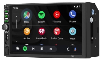 RADIO 2 DIN BT FULLHD MP3 USB ANDROID AUTO CARPLAY