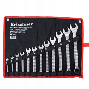 Klucze płasko-oczkowe Krischner KN-2268