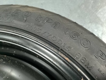 ЗАПАСНОЕ КОЛЕСО 14 TOYOTA YARIS I (99-05)
