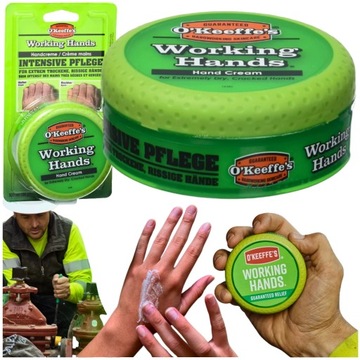 Krem do rąk OKeeffes working hands oryginalny 96 g do popękanych dłoni bez