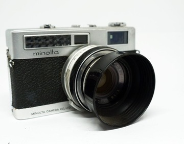 Minolta MINOLTINA S 1:1.8 Rokkor - дальномерная камера QF, функциональная, уникальная