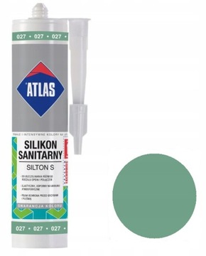 ATLAS SILIKON SILTON S 280ml - 027 ZIELONY