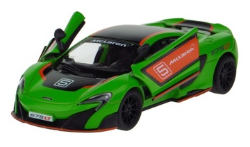 AUTKO MCLAREN 675LT MODEL METALOWY KINSMART 1:36 ZIELONY
