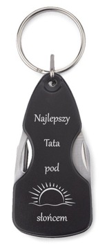 ПОДАРОК ​​НА ДЕНЬ ОТЦА - многофункциональный брелок + ГРАВИРОВКА