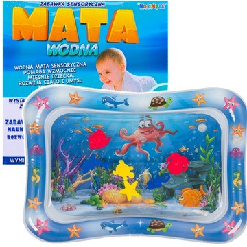 MATA WODNA SENSORYCZNA DMUCHANA DLA NIEMOWLĄT XXL