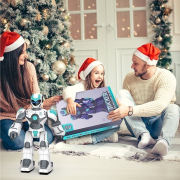 БОЛЬШОЙ ИНТЕРАКТИВНЫЙ РОБОТ С ДИСТАНЦИОННО ПРОГРАММИРУЕМЫМ ЖЕСТАМИ И ГОЛОСОВЫМ УПРАВЛЕНИЕМ СВЕТОДИОДОМ