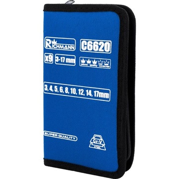 ДЛИННЫЕ ШЕСТИГРАННЫЕ КЛЮЧИ 3–17 мм 9SZ
