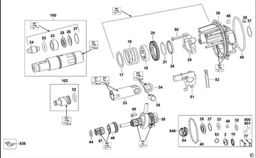 DEWALT 1005795-00 ПРУЖИНА ДЛЯ D25144