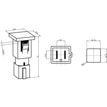 Индикаторная лампа. Индикатор свечей накаливания, желтый COBO