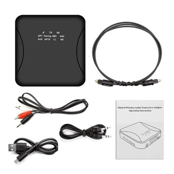 Adapter bluetooth audio 5.0 nadajnik-odbiornik 2w1
