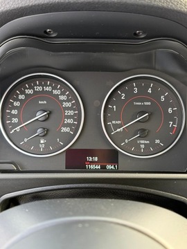 BMW Seria 1 F20-F21 2015 BMW Seria 1 118i benzyna automat bialy 2015 Wroclaw, zdjęcie 10