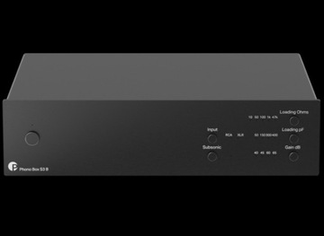 PRO-JECT PHONO BOX S3 B ПРЕДУСИЛИТЕЛЬ XLR MM/MC