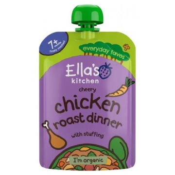 Ella's Kitchen Біо Курча запечений з начинкою для дітей 7 міс.+, 130 г