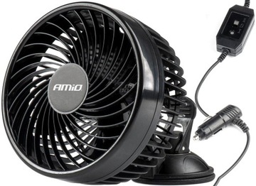 WENTYLATOR WIATRAK KOKPIT DO KAMPERA TIR BUS 24V