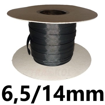 100 METRÓW OPLOT PLECIONKA PESZEL 6,5/14mm DSG-CANUSA CANUFLEX PE-HB