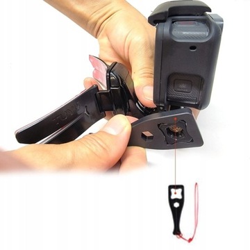 Держатель TUYU Крепление для рта шлема GOPRO 12 DJI ACTION (GP.139)