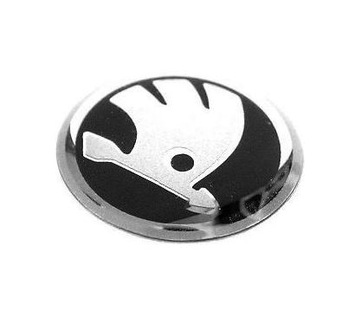 LOGO KLUCZYK EMBLEMAT ZNACZEK SKODA ASO 12 mm