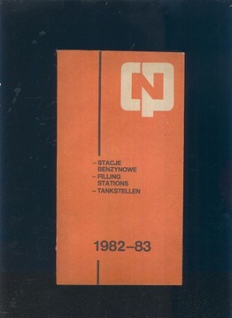 Stacje benzynowe C.P.N. 1982 - 83; wykaz katalog