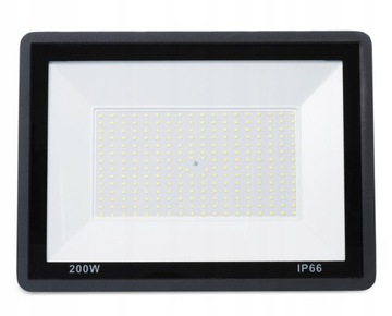 HALOGEN LED 200W NAŚWIETLACZ LAMPA IP66 MOCNA