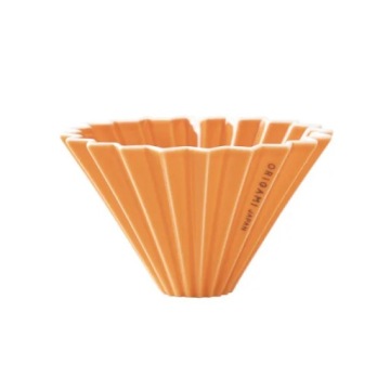 Origami Dripper Na Přípravu Kávy, Porcelánový, Oranžový