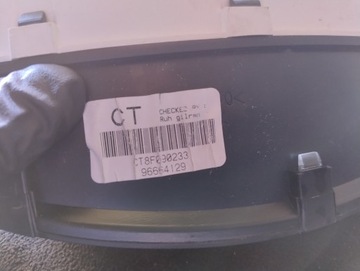 CHEVROLET MATIZ PŘÍSTROJOVÁ DESKA BUDÍKY EURO 96664129