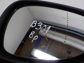 B301 FORD FIESTA MK7 ZRCÁTKO VNĚJŠÍ PRAVÉ 8 PIN