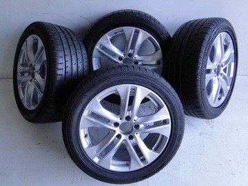 MERCEDES W212 KOLA ALU RÁFKY 8J X 17 ET 48 KOMPLET