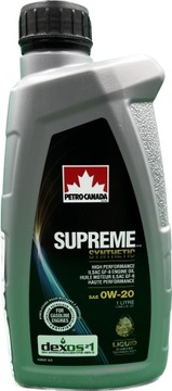 PETRO CANADA SUPREME SYNTHETIC 0W20 1L DEXOS1 GEN3