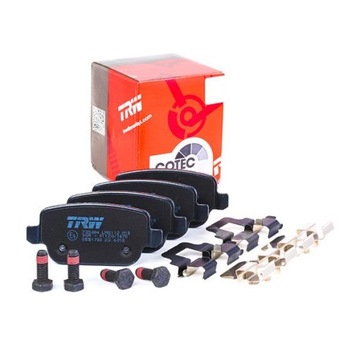 TRW GDB1732 ТОРМОЗНЫЕ КОЛОДКИ.