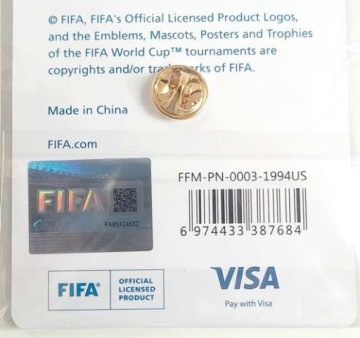 Значок чемпионата мира по футболу FIFA Classics в США 1994 года