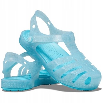 ДЕТСКИЕ САНДАЛИИ CROCS ISABELLA SANDAL T BY THE WATER ВЕСНА ЛЕТО 25-26 лет