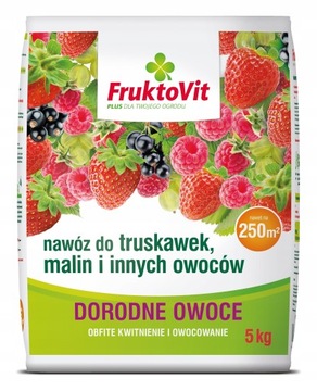 NAWÓZ DO TRUSKAWEK MALIN PORZECZEK 5KG GRANULAT
