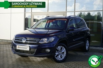 Volkswagen Tiguan I SUV Facelifting 2.0 TDI CR DPF BlueMotion 177KM 2013 Volkswagen Tiguan 2 kpl kół Grzane fotele